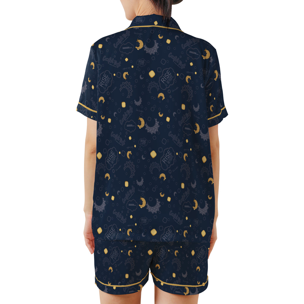 Snoozewaffle Signature Waffle Moon Pajama Set