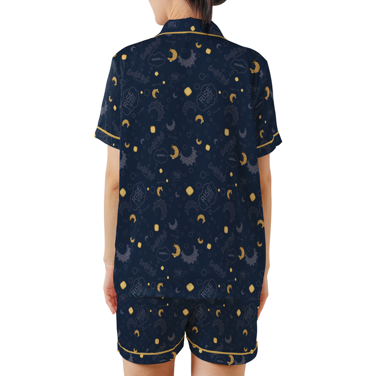 Snoozewaffle Signature Waffle Moon Pajama Set